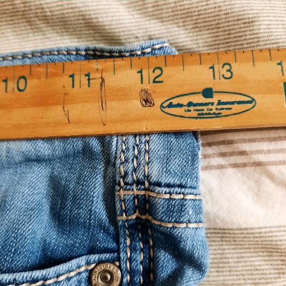 BKE ALEC Men's Size 26R (25x29) Skinny Straight Leg Denim Blue Jeans Stretch - Picture 4 of 9